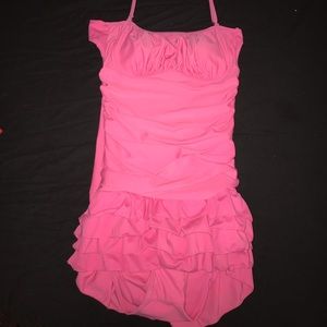 One piece bathing suit